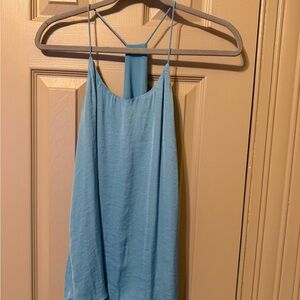 Elegant Blue Women's Top
